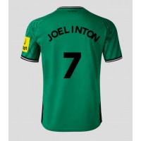 Dres Newcastle United Joelinton #7 Gostujuci 2023-24 Kratak Rukav